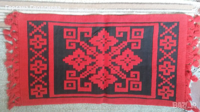 Битово килимче вълна 80 / 41 см, снимка 1