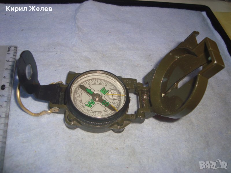 СТАР ПРЕЦИЗЕН ОФИЦЕРСКИ ИНЖЕНЕРЕН КОМПАС с КОРПУС от АЛУМИНИЙ 28565, снимка 1