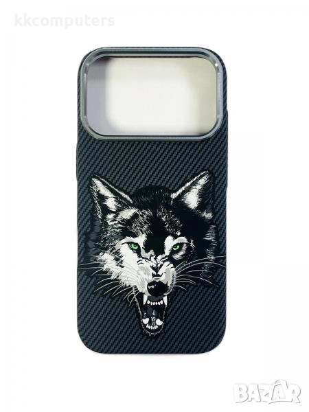 Калъф PVC Карбон MagSafe / Вълк / за iPhone 17 Air 6.5 Баркод : 3133043, снимка 1
