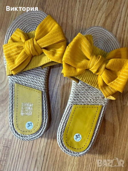 Нови чехли номер 37, снимка 1