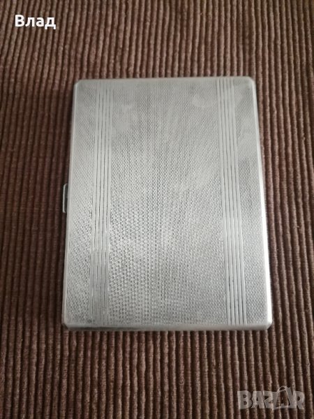 Сребърна табакера, снимка 1