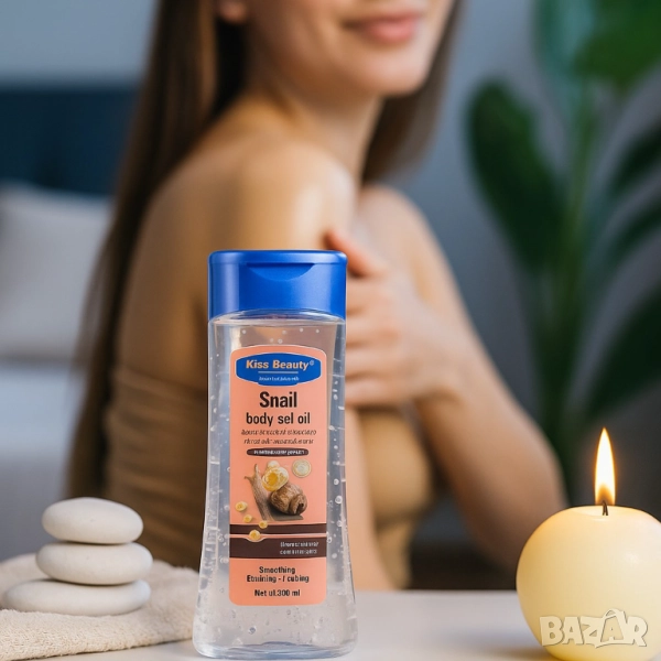 Гел-олио за тяло с екстракт от охлюв - 200мл, снимка 1