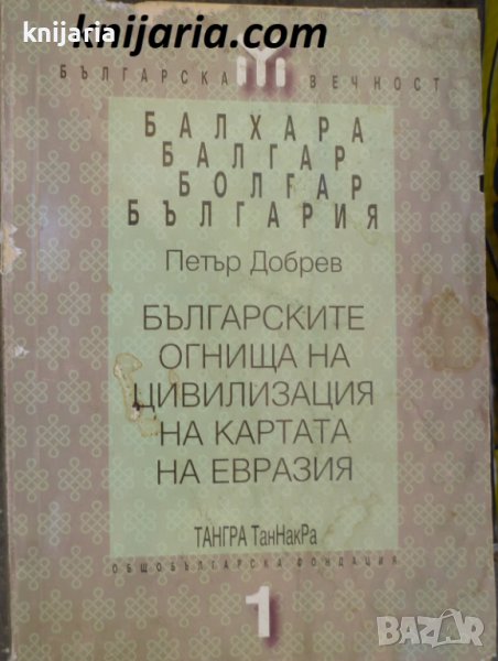 Български огнища на цивилизация на картата на Евразия, снимка 1
