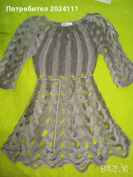 Продавам плетени дамски блузи и туники, снимка 1