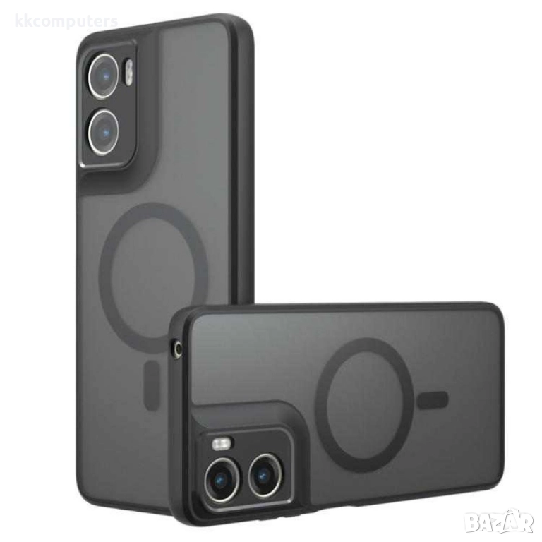 Магнитен Armor калъф (PC+ TPU) за Motorola Moto G06 4G / Moto G06 Power 4G- Magsafe, Вкл. Протектор,, снимка 1