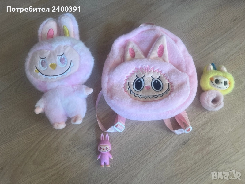 Раничка и играчки Labubu, снимка 1