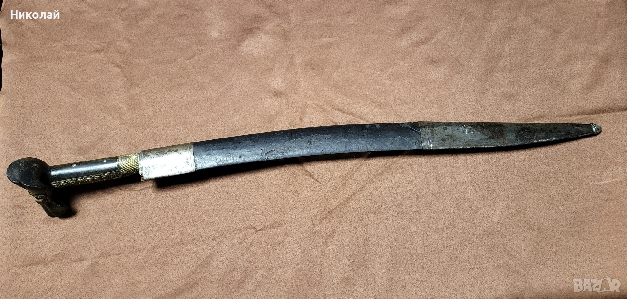 Стар оригинален Ятаган балкански, български , снимка 1