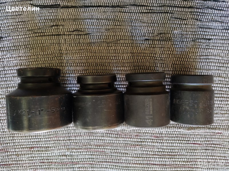 Gedore-belzer големи вложки 1" и 3/4, снимка 1