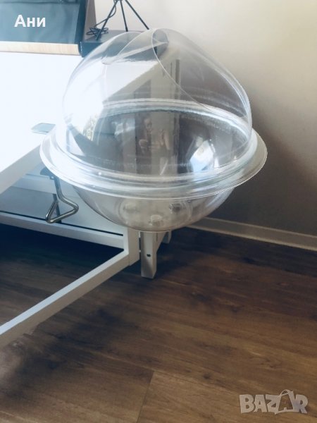 Купа за закрепяне на стелаж. Подходяща за дребни продукти или кучешка храна., снимка 1