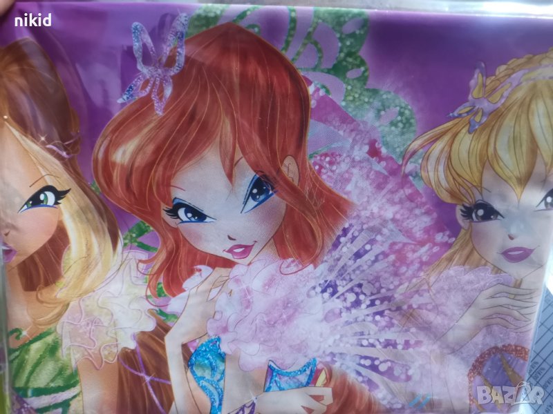 winx Уинкс найлонова покривка за парти рожден ден, снимка 1