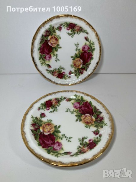 Английски костен порцелан Royal Albert  Old country roses, снимка 1