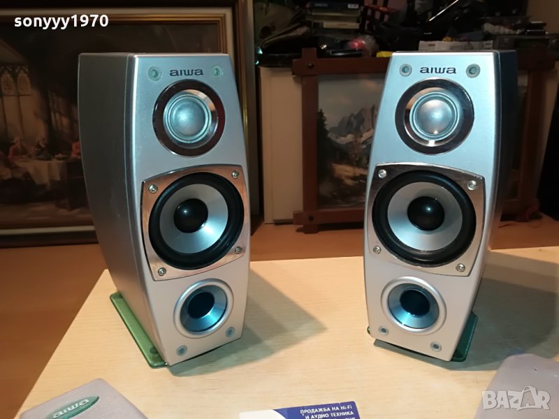 aiwa sx-lx7 speaker system-japan 0507212032, снимка 1