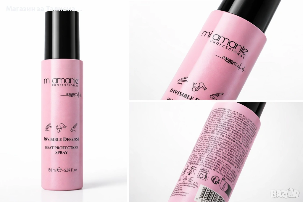 Термозащитен спрей за коса Mi Amante Professional – 150 ml - НОВ, снимка 1