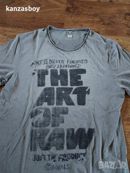 g-star the art of raw men's t shirt - страхотна мъжка тениска , снимка 1