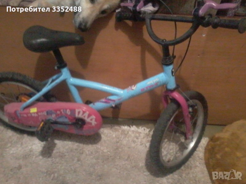   Детски велосипед с педали My Pony 16", снимка 1
