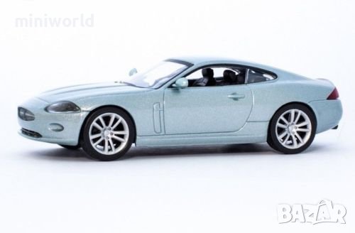 Jaguar XK Coupe 2005 - мащаб 1:43 на ДеАгостини модела е нов в блистер, снимка 1