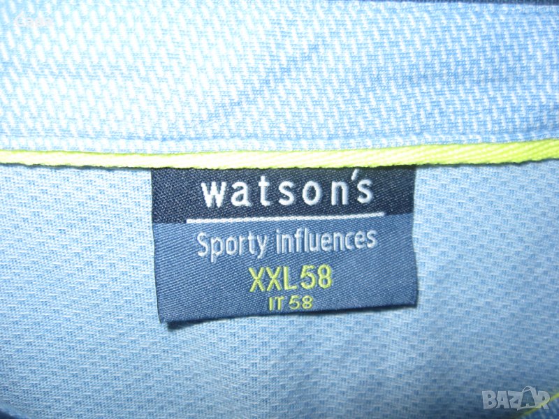Тениски WATSON,S   мъжки,ХЛ и 2ХЛ-3ХЛ /светлосиня,тъмносиня/, снимка 1