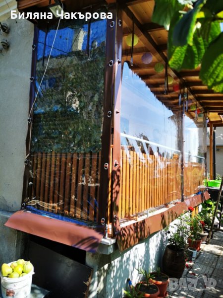 Ветроупорни завеси, тенти, шалтета, покривала, снимка 1