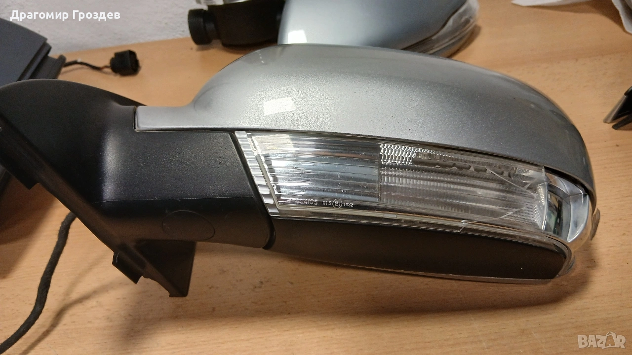 Ляво огледало с 6 пина за VW Touareg / Фолксваген Туарег (2004-2007), снимка 1