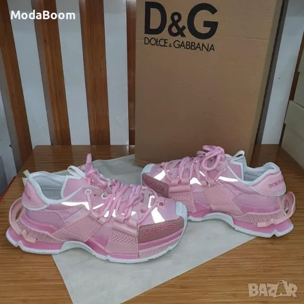 Dolce & Gabbana розови дамски маратонки , снимка 1