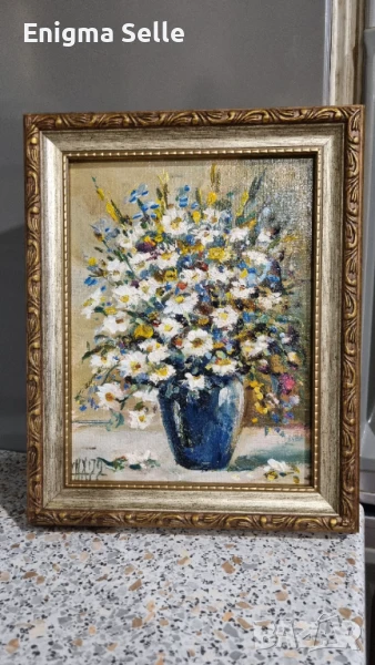 Маслена картина на Николай Ханзъров, снимка 1