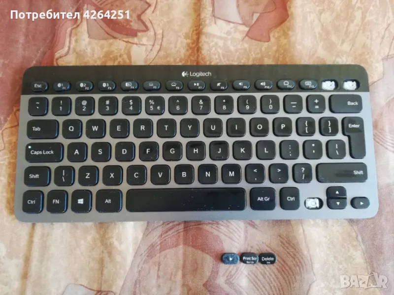Logitech Bluetooth Keyboard K810, снимка 1