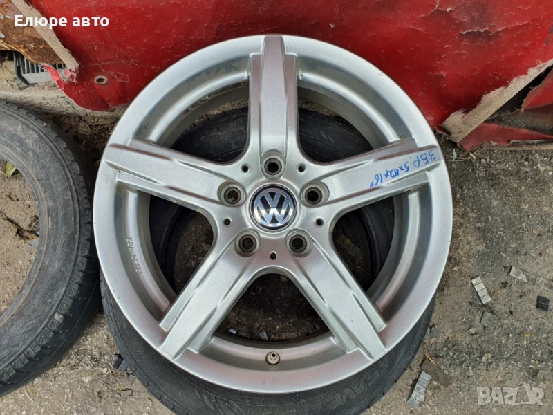 3бр.джанти Фолксваген 5x112x6,5J16ет50, снимка 1