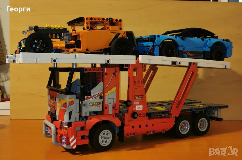 Lego Technic 42098 Автовоз + 42093 Chevrolet Corvette ZR1, снимка 1