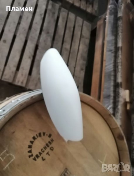 Аплик стъклен, цвят Опал, снимка 1