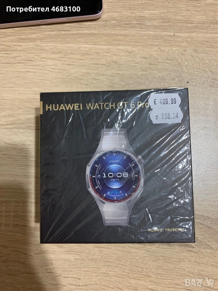 * ЧИСТО НОВ* HUAWEI WATCH GT 6 Pro Titanium с Гаранция 24м, снимка 1