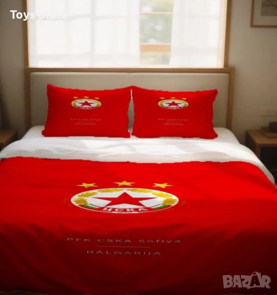 135*200см Спален комплект 3 части ЦСКА София , снимка 1