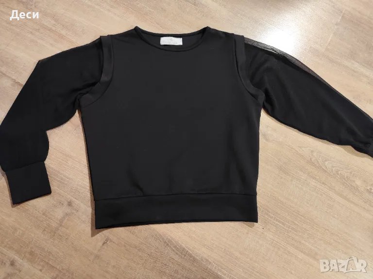 готина блузка с тюлени ръкави, снимка 1