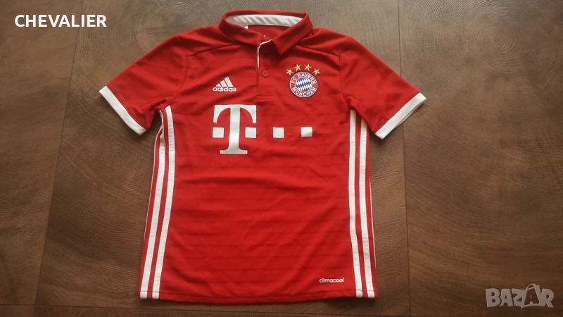 Adidas FC BAYERN MUNCHEN Kids Football T-Shirt Размер 9-10 г / 140 см детска футболна тениска 35-67, снимка 1