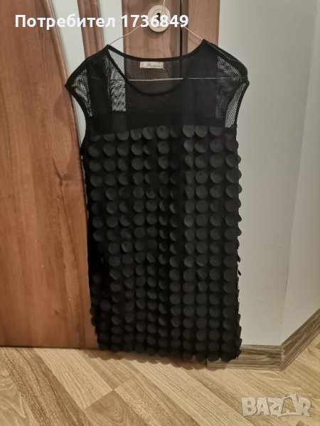 Черна рокля без ръкави , снимка 1