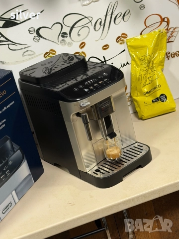 Кафемашина кафе автомат delonghi magnifica evo с гаранция, снимка 10 - Кафемашини - 52645888