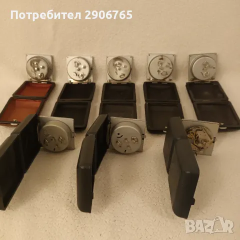 Часовник будилник СЛАВА работещ, снимка 5 - Антикварни и старинни предмети - 49097913