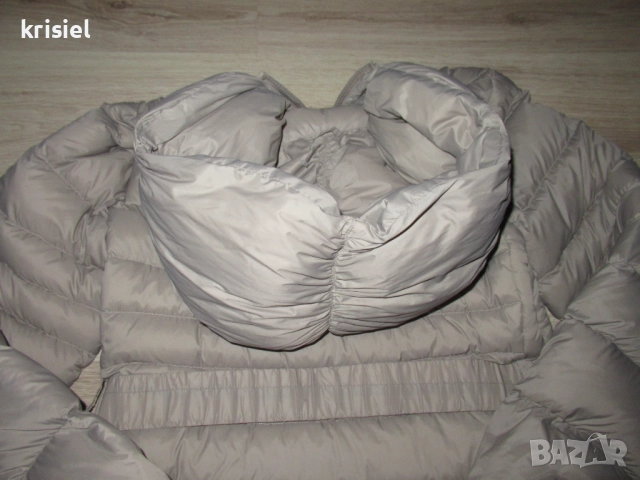 ПУХЕНКА ОЛЕКОТЕНО ЯКЕ С ГЪШИ ПУХ--XL номер, снимка 7 - Якета - 52302497