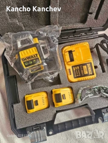 Чисто Нов Лазерен Нивелир DeWALT 4D, снимка 5 - Измервателни инструменти - 52310494
