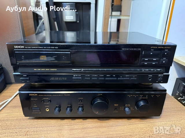 Denon PMA-655R Усилвател и Denon DCD-1420 CD Player , снимка 5 - Ресийвъри, усилватели, смесителни пултове - 52432042
