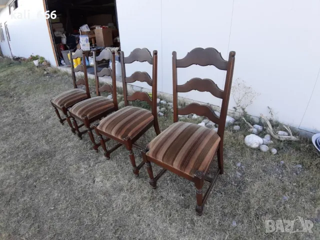 Трапезни столове 2 броя внос от Холандия , снимка 2 - Столове - 48943155