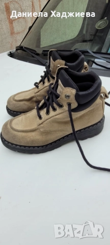 Дамски боти естествена кожа 39 номер