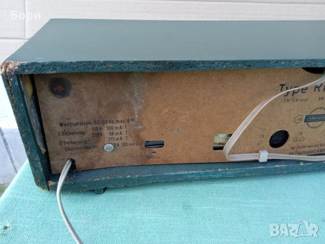 GRUNDIG TYPE RF 115 FM/AM RADIO, снимка 10 - Радиокасетофони, транзистори - 35193718