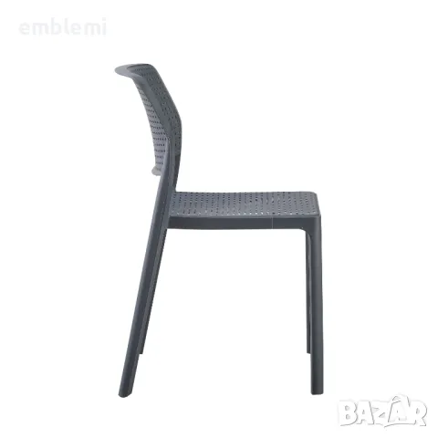 Стол COMFEE градински трапезен бял черен сив капучино кафяв, снимка 6 - Столове - 47537440