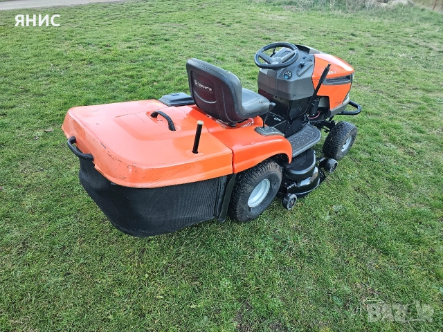 ТРАКТОРНА КОСАЧКА HUSQVARNA 22.КОНЯ. ПЕРФЕКТНА CTH 220 TWIN, снимка 8 - Градинска техника - 52740100