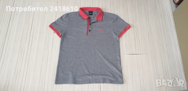 Hugo Boss Paule 4 Pique Pima Cotton Slim Fit Mens Size M ОРИГИНАЛНА Тениска!, снимка 10 - Тениски - 51416314
