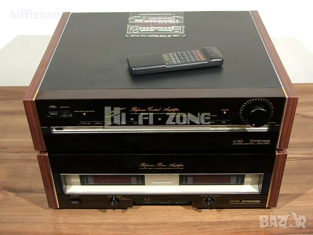 Комплект Pioneer c-90 / m-90, снимка 3 - Ресийвъри, усилватели, смесителни пултове - 50393513