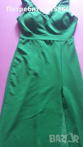 Зелена рокля, снимка 4 - Рокли - 36772381