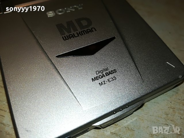 sony mz-e33 minidisc-made in japan, снимка 14 - MP3 и MP4 плеъри - 28603376
