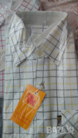 Нови мъжки ризи от времето на социализма, снимка 5 - Ризи - 51749060