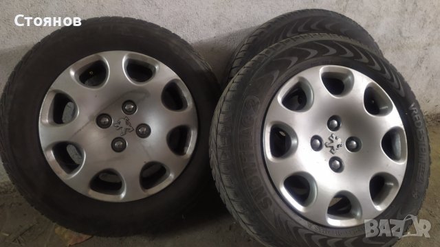Джанти с гуми 4х108/15, снимка 1